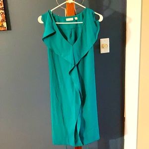 New York and Company teal dress
